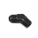 Russell Performance -8 AN to 3/8in NPT 45 Degree Flare to Pipe Adapter-1
