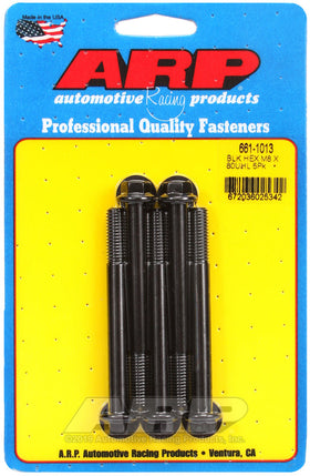 M8 X 1.25 X 80 BLK HEX 5PK
