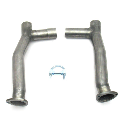 JBA 65-73 Ford Mustang 260-302 4 Speed C4/C6/AOD 409SS Mid Pipes