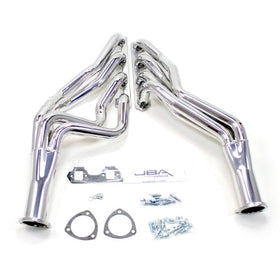 JBA 65-73 Ford Mustang 260-302 SBF 4 Speed C4/C6/AOD 1-3/4in Primary Silver Long Tube Header