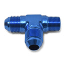 Russell Performance -6 AN to 1/4in NPT Flare to Pipe Tee On Run Fitting-1