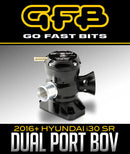 GO FAST BITS HYBRID TMS DUAL PORT BLOW-OFF VALVE: 2016+ HYUNDAI I30 SR-2