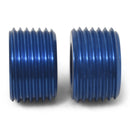 Russell Performance 1/2in Allen Socket Pipe Plug (Blue)-1