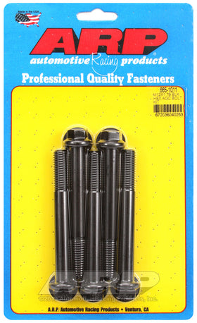 ARP M12 x 1.75 x 100 Hex Black Oxide Bolts (5/pkg)