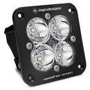 Baja Designs Squadron Sport Black Flush Mount LED Spot - Clear-1