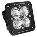 Baja Designs Squadron Sport Work/Scene Pattern Black Flush Mount LED Light Pod - Clear-1
