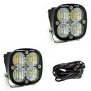 Baja Designs Squadron Sport Wide Cornering Pair LED Light Pods - Clear-1