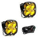 Baja Designs Squadron Sport Spot LED Light Pods - Amber-1