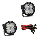 Baja Designs Squadron R Sport Wide Cornering Pair LED Light Pods - Clear-1