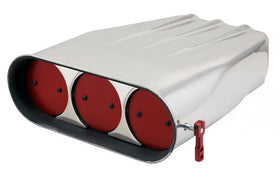 Mr. Gasket Street Scoop II Fits Single 4-Barrel Carburetor with 5-1/8 Inch Neck