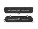 Skunk2 Black Anodized Billet 6061 Aluminum Intake & Exhaust Port Covers - K-Series Cylinder Heads-1