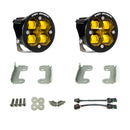 Baja Designs 2007-2018 Wrangler JL Rubicon Sport Fog Light Pocket Kit - Amber-1
