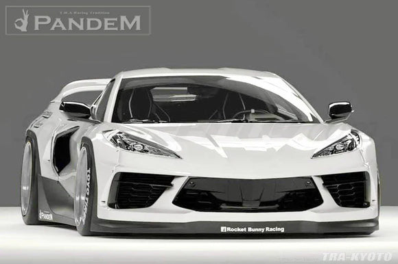 GReddy Pandem RB 2020+ Chevrolet Corvette C8 Complete Wide Body Aero Kit w/ Wing