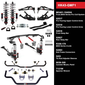HK43-GMF1 Level 3 Full Vehicle Handling Kit, 67-69 GM F-Body, W/ Shocks