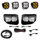 Baja Designs Ford Super Duty (20-On) Fog Lights Dual FPK Amber SAE/Pro DC Baja Designs-1