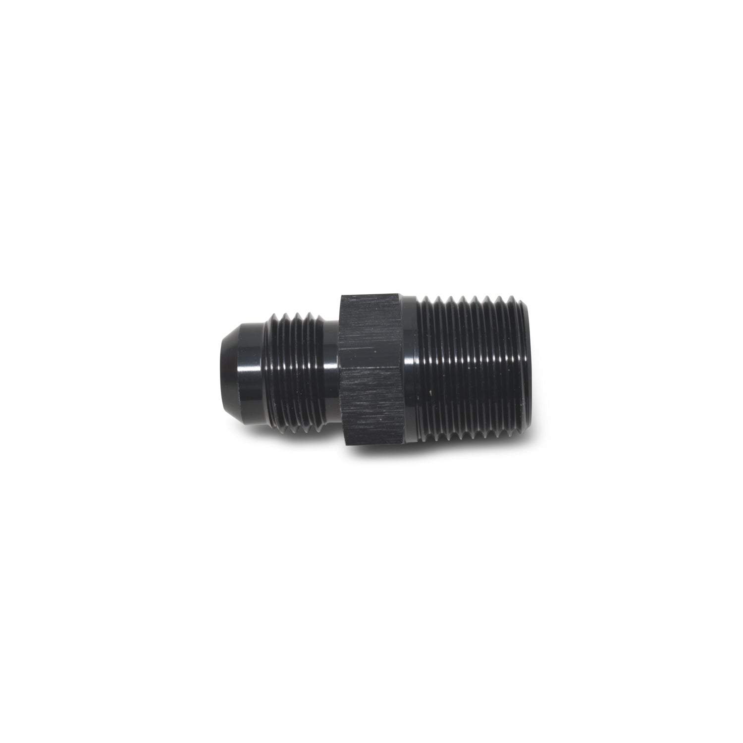 Russell Performance ADAPTER FITTING #6 AN MALE FLARE TO 1/2in NPT MALE BLK