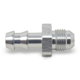 Russell Performance -6 AN Male to 3/8in Barb (Clear anodized finish)