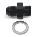 Russell Performance -6 AN Flare to 14mm x 1.5 Metric Thread Adapter (Black )-1