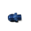 Russell Performance -10 AN Flare to 18mm x 1.5 Metric Thread Adapter (Blue)-1