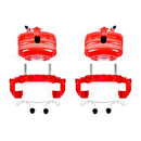 Power Stop Front Red Calipers w/Brackets - Pair-1