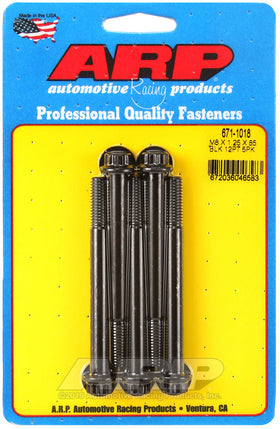 M8 X 1.25 X 85 BLK 12PT 5PK