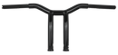 Burly Brand Dominator Raked Bar 10in - Matte Black-1