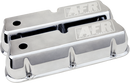 AFR SBF Tall Valve Covers. Polished Aluminum. Includes rubber grommets & baffles-1