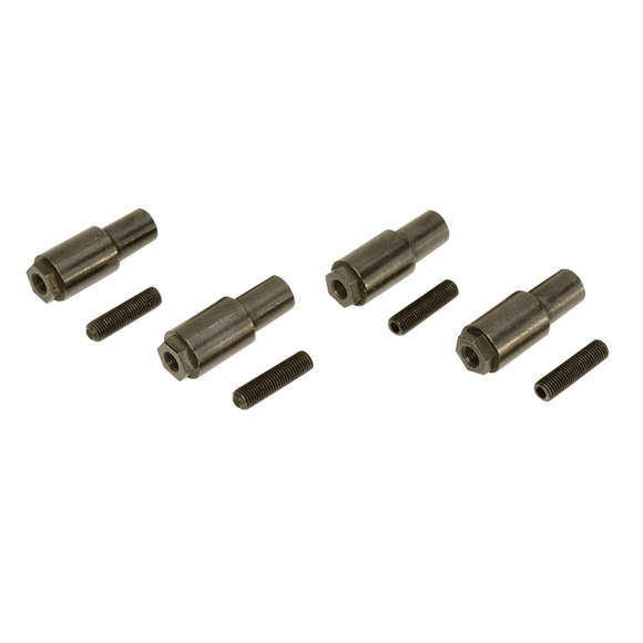 Moroso Chevrolet Big Block Stud Girdle Hex Head Adjusting Nut - 7/16in (Use w/Part No 67295)- 4 Pack