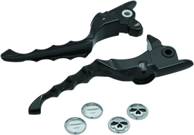 Kuryakyn Zombie Lever Set 17-20 Touring Gloss Black