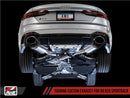 AWE Touring Edition Exhaust for Audi B9 RS 5 Coupe - Non-Resonated - Diamond Black RS-style Tips-3