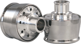 AFR Aluminum Push-In Breather 1 Neck