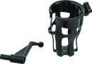Kuryakyn Reflex Drink Holder 01-17 GL1800 Passenger Mount Black-1
