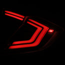 16-21 Honda Civic Hatchback NOVA-Series Prismatic LED Tail Lights Alpha-Black-11