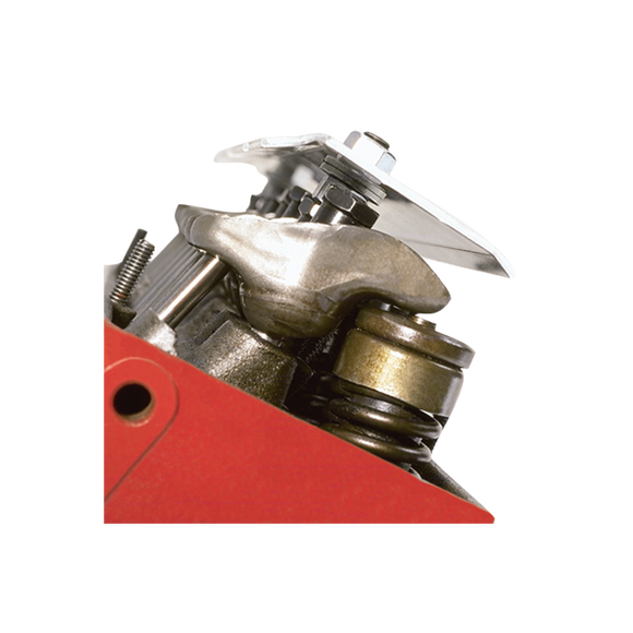 Moroso Chevrolet Small Block/Ford 289-302 (w/Stamped Rocker Arms) Valvetrain Oil Deflector - Alum