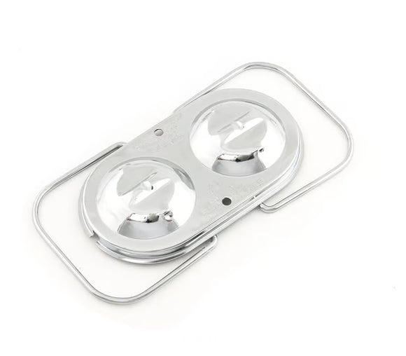 MR GASKET CHRM MASTER CYL CVR CORVET