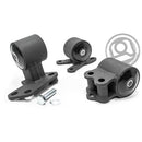 Innovative 92-95 Civic B/D Series Black Steel Mounts 85A Bushings (Auto to Manual Hydro 3 Bolt)-1