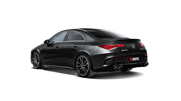 Akrapovic 2019+ Mercedes-Benz CLA35 AMG (C118/X118) Slip-On Line (Titanium) w/ Titanium Tips