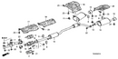 PLM Gaskets For 08+ ACCORD 08+ TL PCD Primary Catalytic Converters to J-Pipe-5