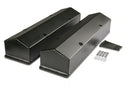 Mr. Gasket Fabricated Aluminum Valve Covers - Black Finish 1960-1986 Chevrolet 262-400 Gen I Small Block-1