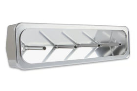 Mr. Gasket Fabricated Aluminum Valve Covers - Silver Finish 1987-1997 Chevrolet 305-350 Small Block - 0