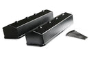 Mr. Gasket Fabricated Aluminum Valve Covers - Black Finish 1987-1997 Chevrolet 305-350 Small Block, No Hole-1