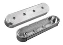 Mr. Gasket Fabricated Aluminum Valve Covers without Coil Stands - Silver 1999-2017 GM LS Series Engines-1