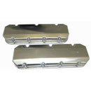 Moroso Chevrolet Big Block (w/Symmetrical Port/Stock Heads) Valve Cover w/Steel Insert - Alum - Pair-1