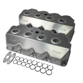VALVE COVER, AJPE FUEL HEAD, FABRICATED ALUMINUM