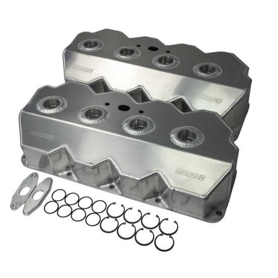VALVE COVER, AJPE FUEL HEAD, FABRICATED ALUMINUM