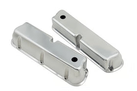 Mr. Gasket Polished Aluminum Tall-Style Valve Covers 1962-1985 Ford 221-351W Small Block