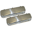 Moroso Chevrolet Big Block Valve Cover - Tall - No Logo - Polished Aluminum - Pair-1
