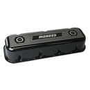 Moroso Chevrolet Big Block Valve Cover - Tall - Shiny Black Finished Aluminum-1