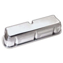 Moroso Ford Small Block Valve Cover - Extra Tall - No Logo - Polished Aluminum - Pair-1