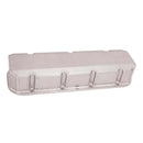 Moroso Chevrolet Big Block Valve Cover w/Billet Rail - 3.875in - Exhaust & Intake Pockets - Aluminum-1